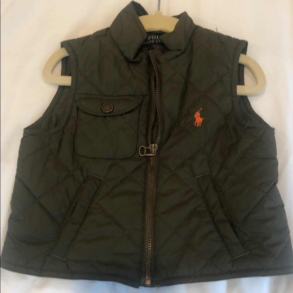 Polo Ralph Lauren khaki vest